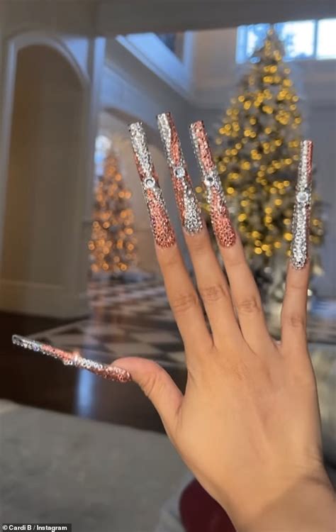 cardi b nails longest.